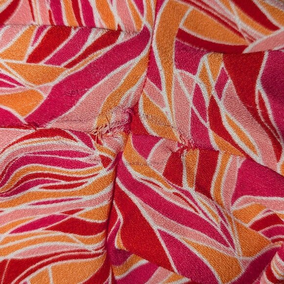 ASHLEY PARK x RTR Wide Leg Flowy Beachy Bright Print Palazzo Pants - Picture 7 of 7